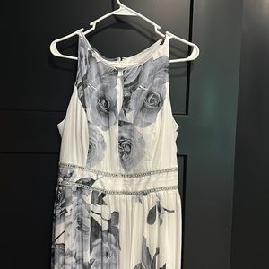 Floor Length Floral Dress